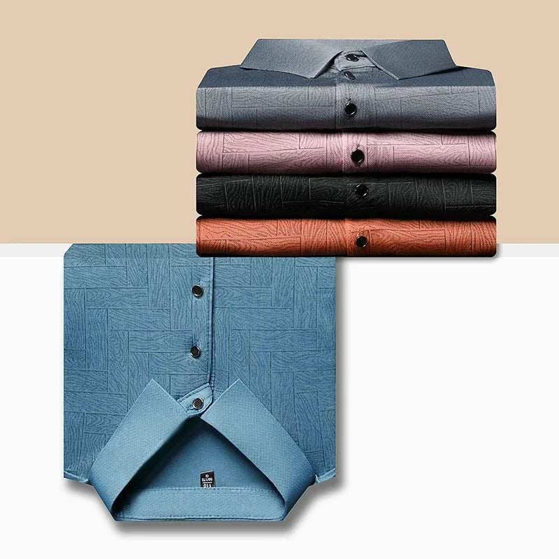 ROSSI ROMA | Luxus-Polo mit Muster
