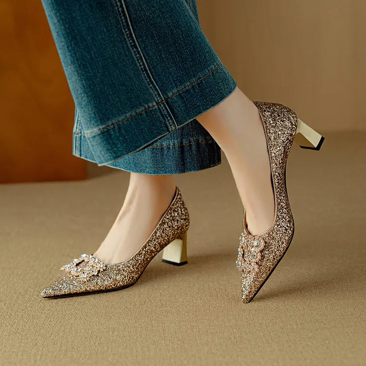 Von Elsen| Gloria Glitzer Pumps