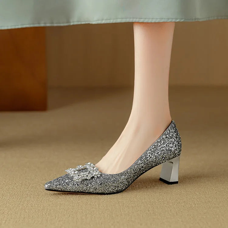Von Elsen| Gloria Glitzer Pumps