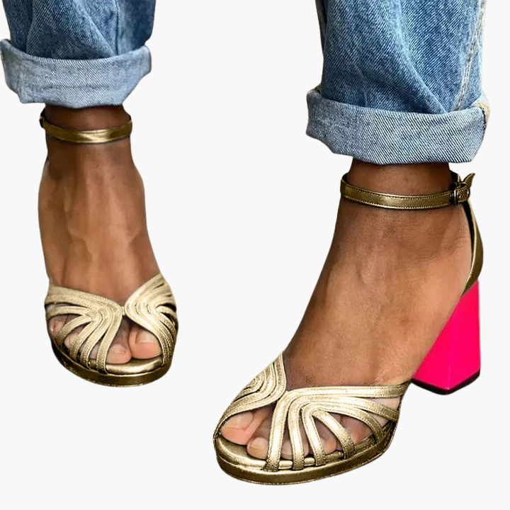 Milviana  | Klassische Sandalen mit Knöchelriemen