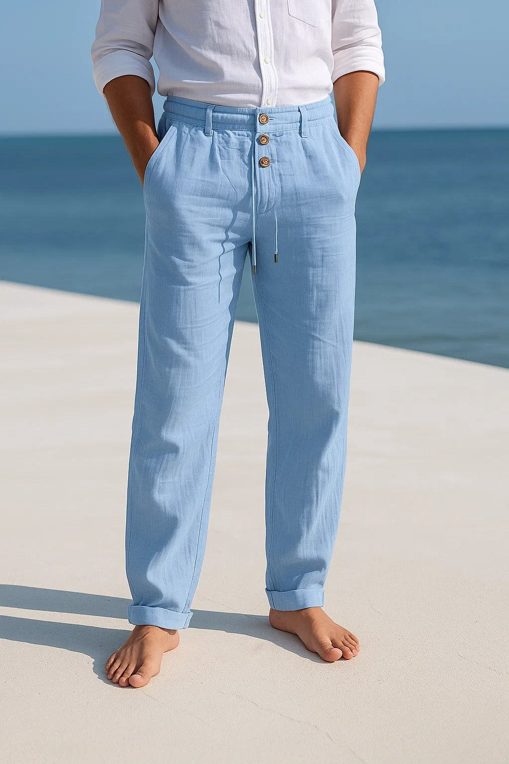 MATTEO | LEICHTE LEINEN-SOMMERHOSE