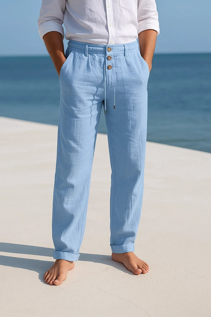 MATTEO | LEICHTE LEINEN-SOMMERHOSE