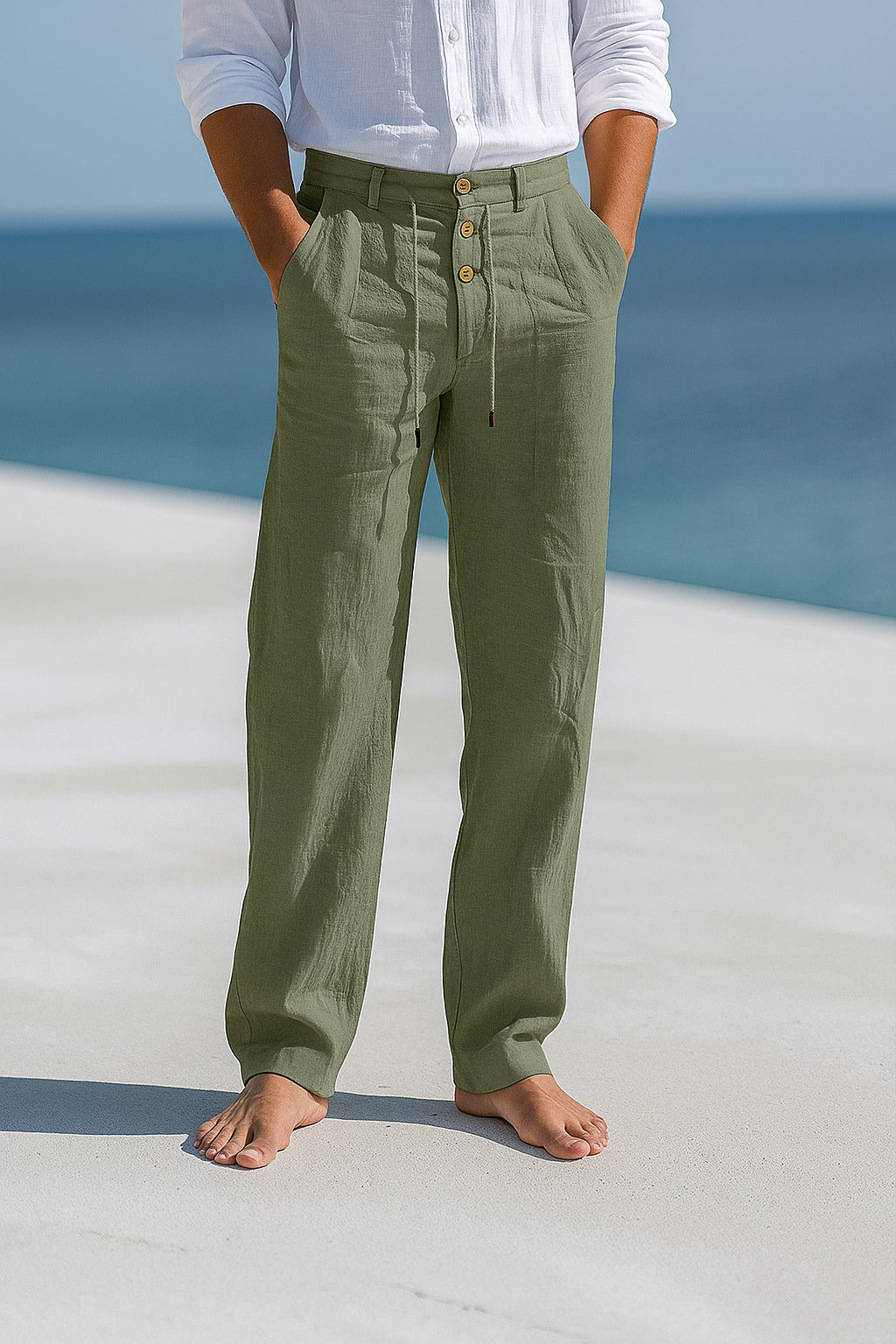 MATTEO | LEICHTE LEINEN-SOMMERHOSE