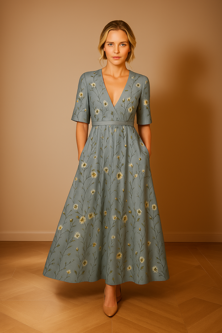 Quendolin | Kleid mit Blumenprint