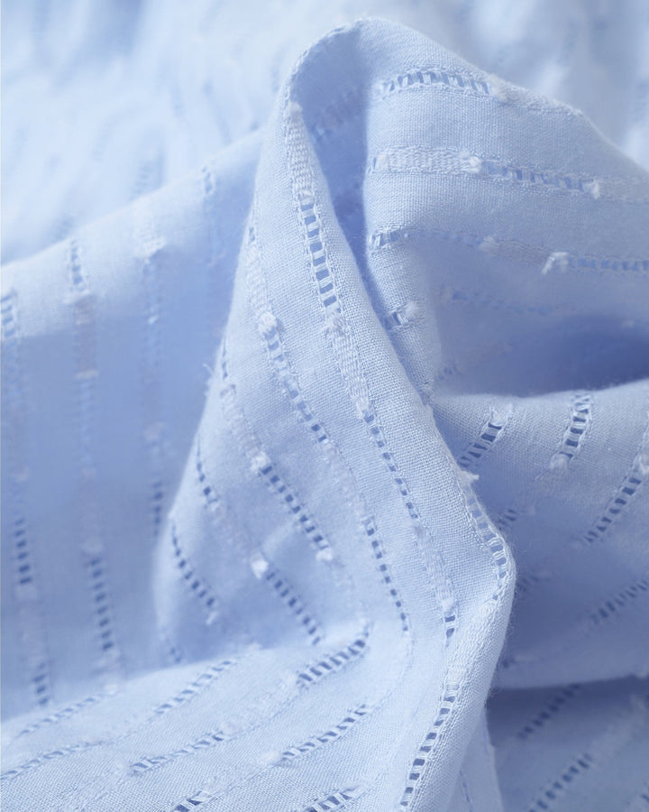 Noa-Liv | Elegantes Midikleid mit Ruchärmeln