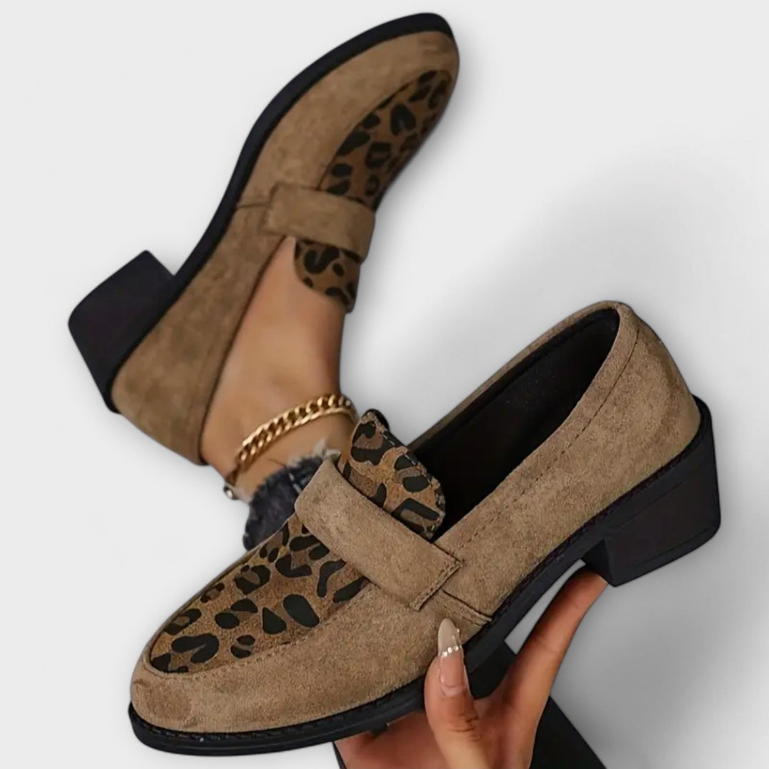 Karla | Elegante Damen Schuhe mit Leo-Print