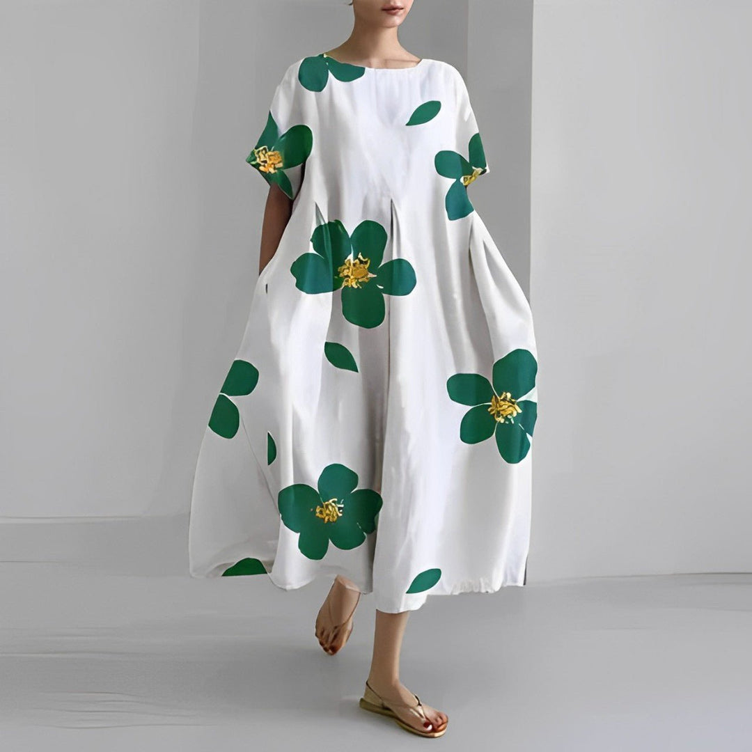 Claire™ – Bohemian Kleid mit Blumenmuster