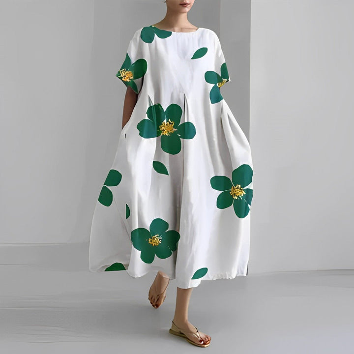 Claire™ – Bohemian Kleid mit Blumenmuster