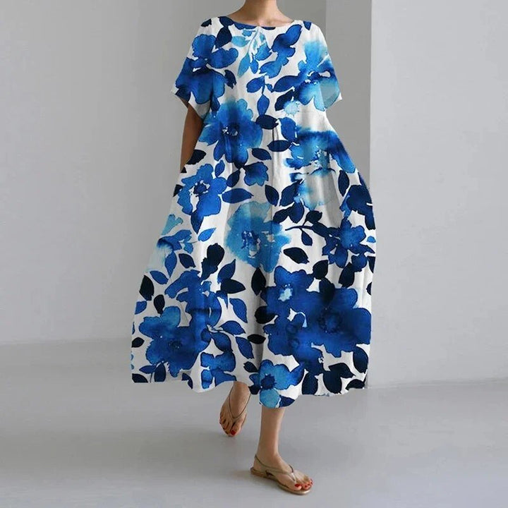 Claire™ – Bohemian Kleid mit Blumenmuster