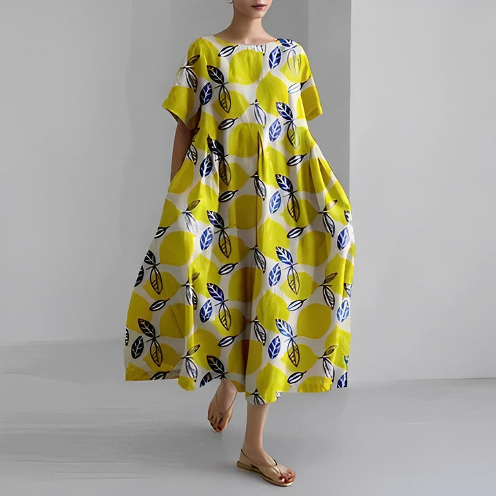 Claire™ – Bohemian Kleid mit Blumenmuster
