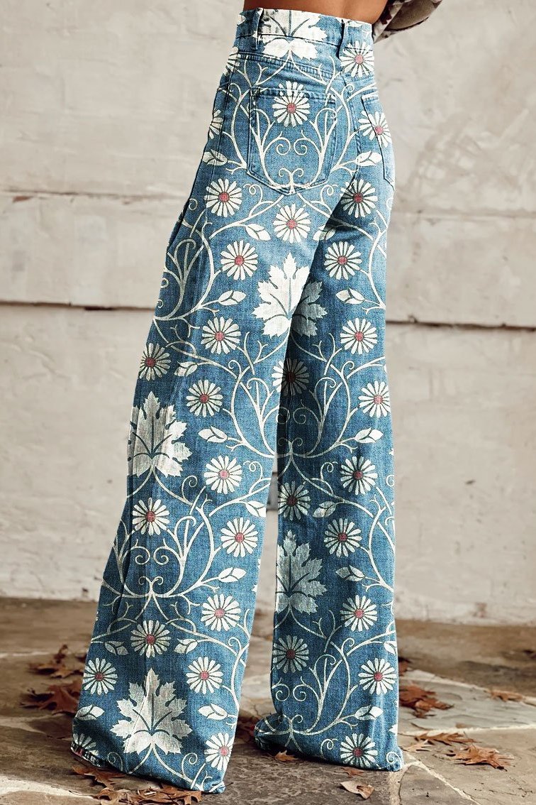 Lily | Boho-Hosen aus hochwertigem Stoff für einen eleganten Look