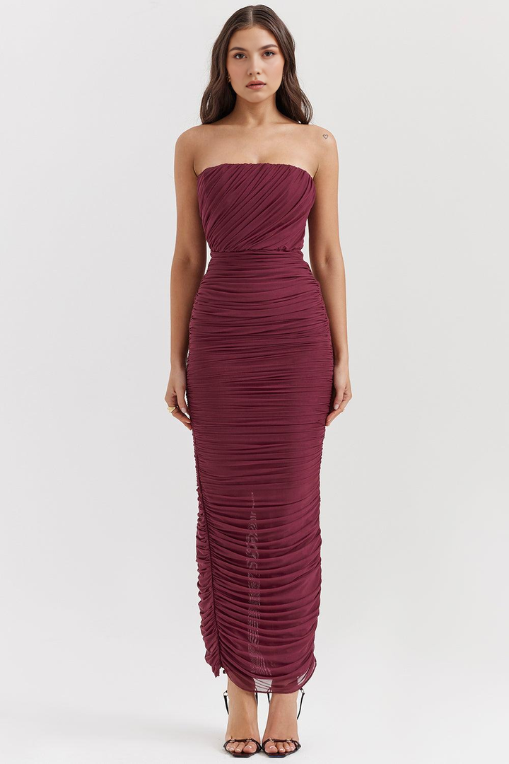 AMARIS - Mesh MaxiKleid