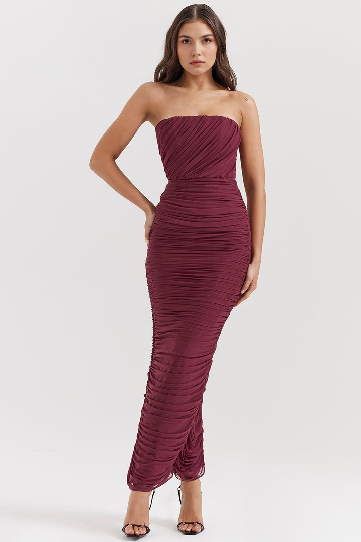 AMARIS - Mesh MaxiKleid
