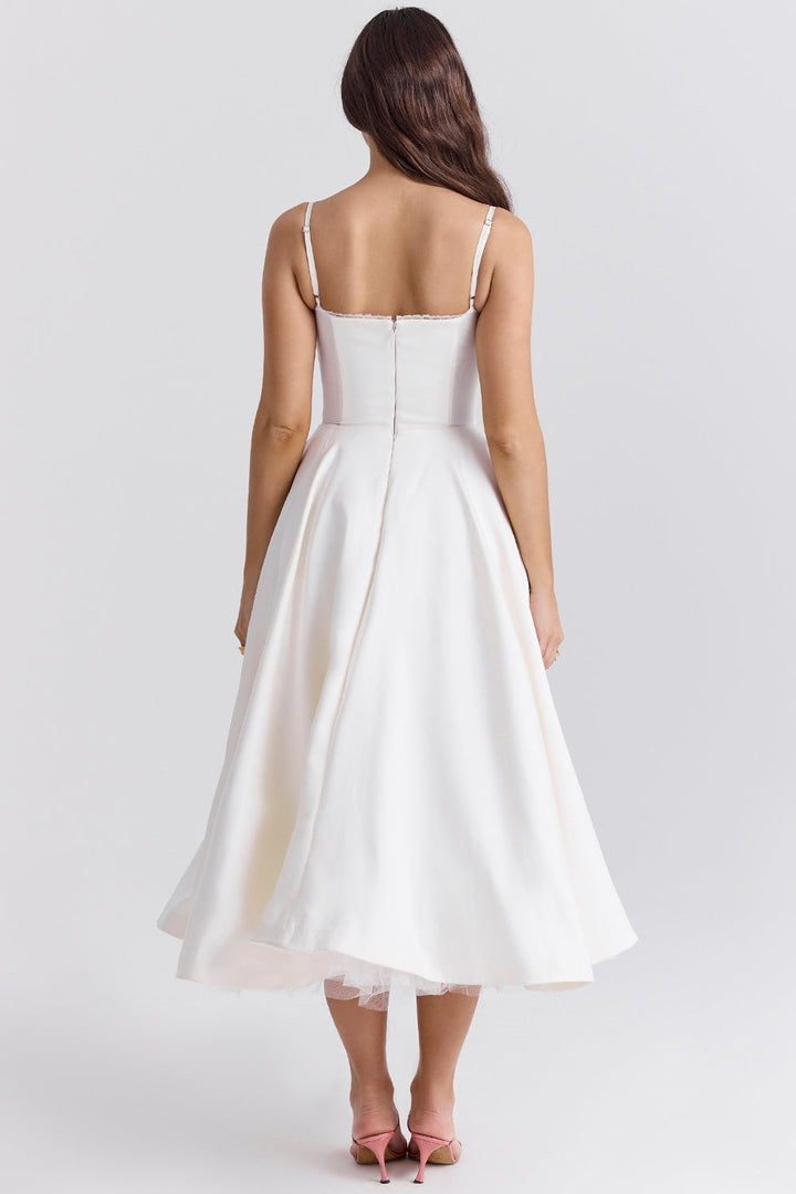 Cindy Tüll Midi Kleid