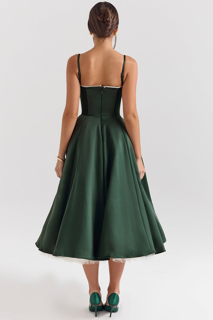 Cindy Tüll Midi Kleid