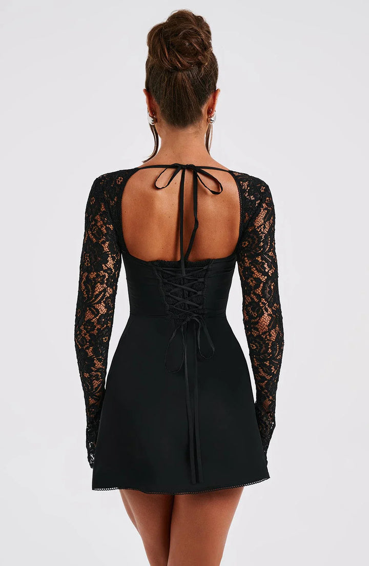 ANASTASIA  | Kurzes Spitzenkleid Elegant