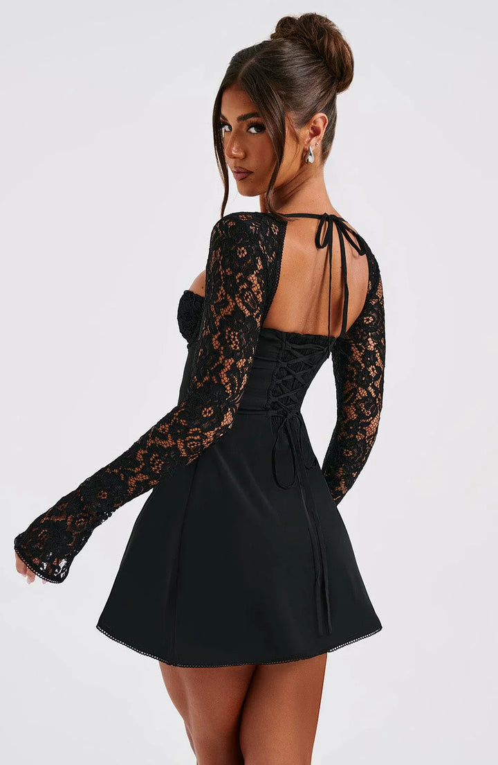 ANASTASIA  | Kurzes Spitzenkleid Elegant