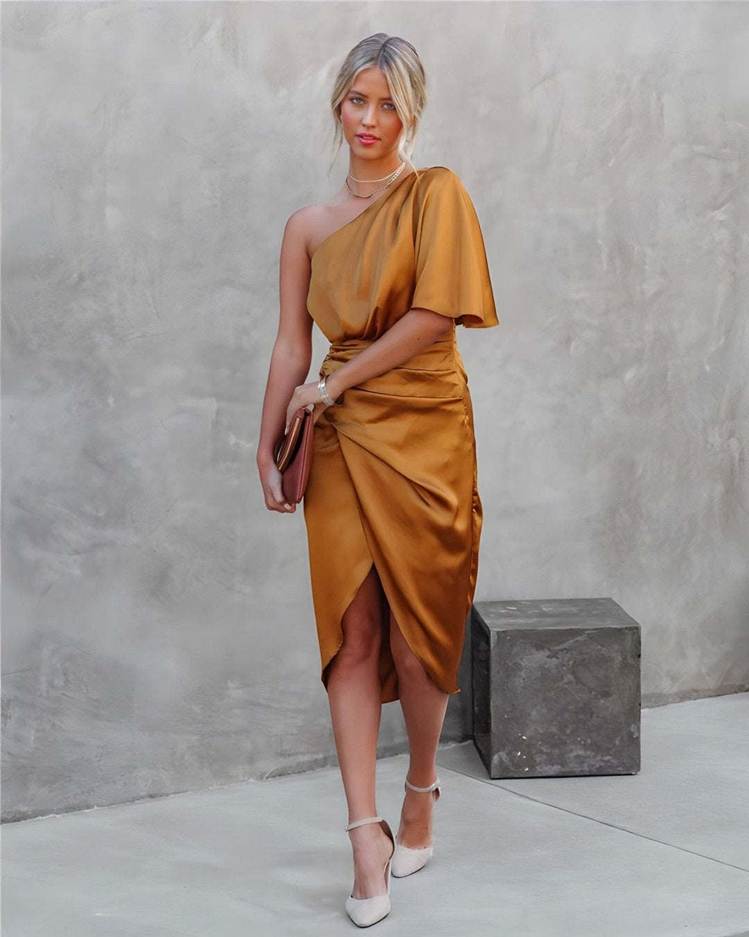 Dhalia | Elegantes asymmetrisches Kleid