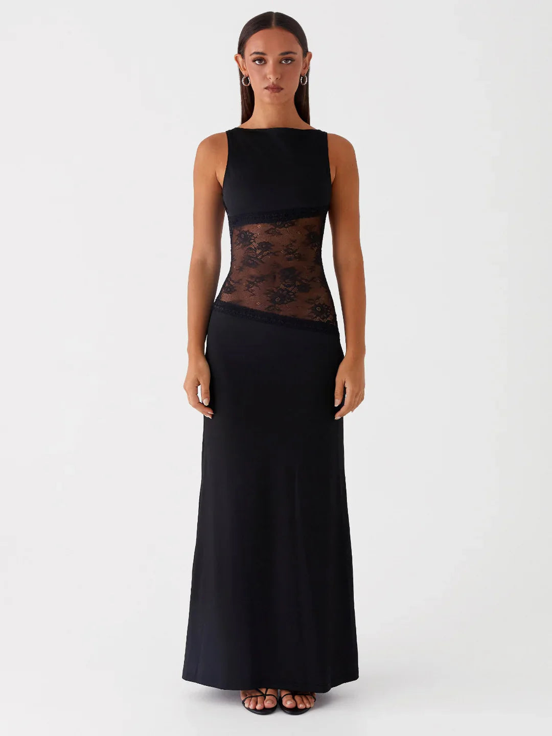 GIULIA  | Elegantes langes Kleid mit feinen Details