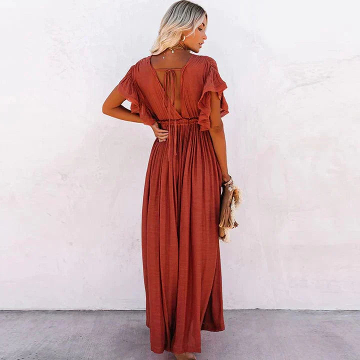 Julie™ - Lange Strandkleid