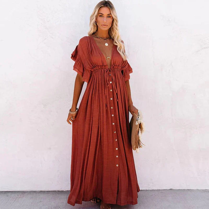 Julie™ - Lange Strandkleid