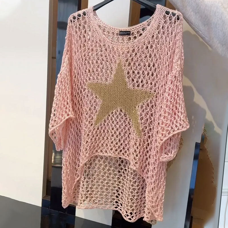 Jiah™ | Sternes Strickshirt