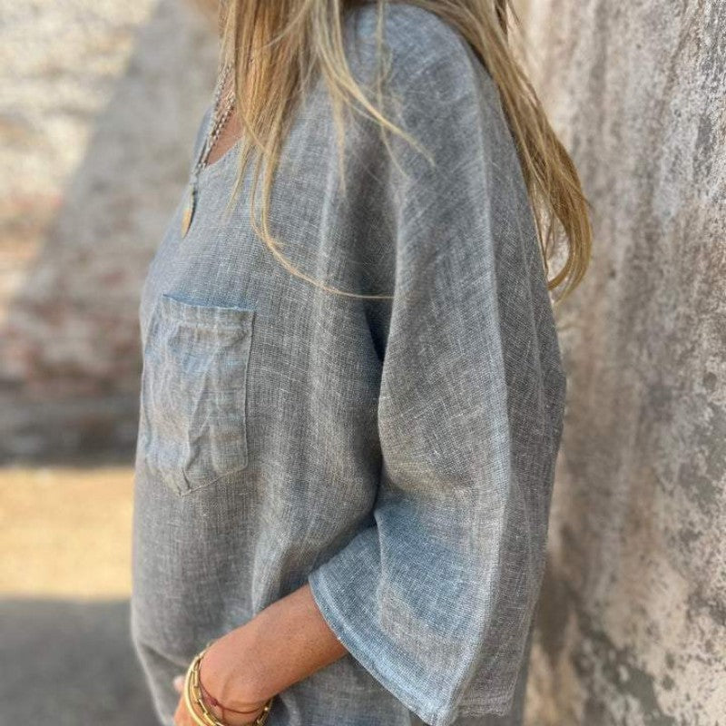 Lena | Alltagsskjorte aus Baumwolle