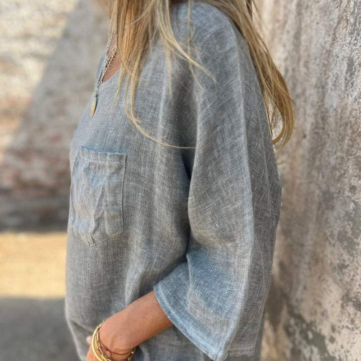 Lena | Alltagsskjorte aus Baumwolle