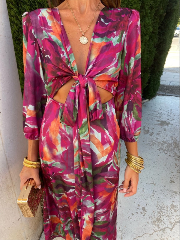 Danika | Elegantes Kleid mit Cut-Out