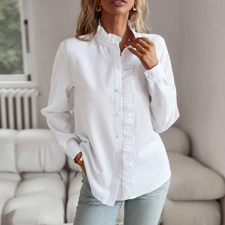 Belle™ | Elegante Poloshirt-Bluse