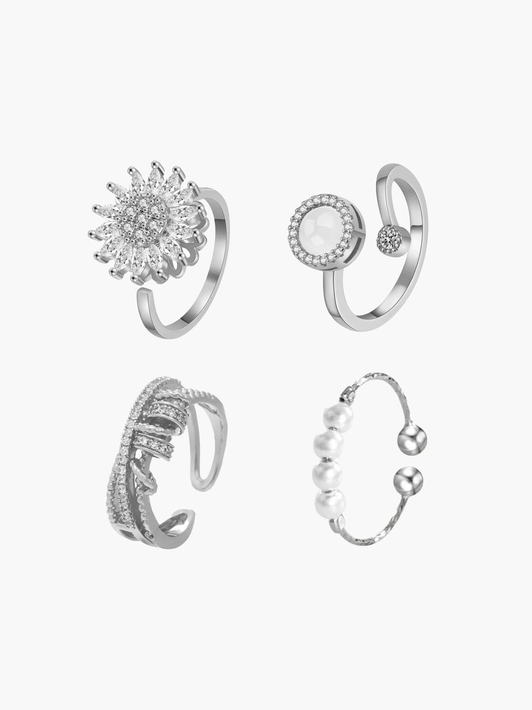 Eliz Angst-Spinner-Ring-Set